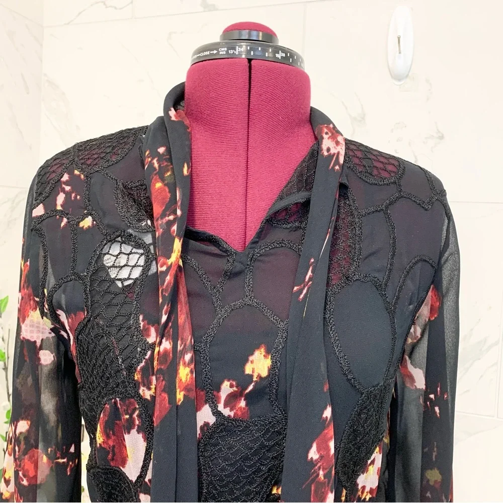 NWT Reiss Rakel Floral Mini Dress 2NWT - Picture 10 of 16